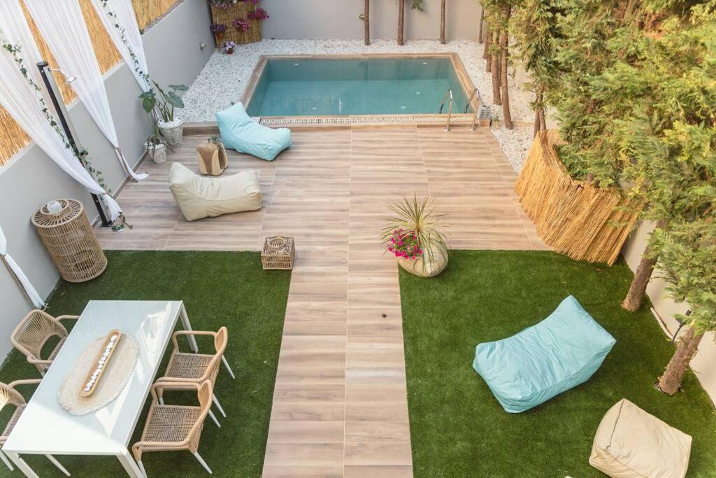 חאניה G&M Luxury Residence With Pool מראה חיצוני תמונה