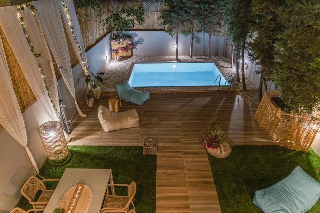 חאניה G&M Luxury Residence With Pool מראה חיצוני תמונה